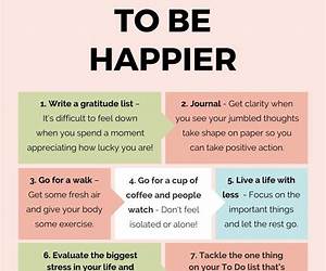 22 Ways to Happier: Simple Ways to Happiness 22 Ways to Happier: Simple Ways to Happiness