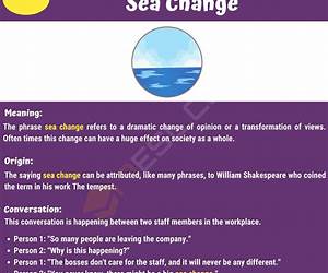 A Sea-Change: Part Two: The Turning Tide A Sea-Change: Part Two: The Turning Tide