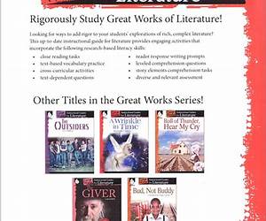 An Instructional Guide for Literature: Hi! Fly Guy (Great Works)