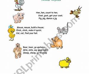 Animal Rhymes (Parragon Sing-Along) Animal Rhymes (Parragon Sing-Along)