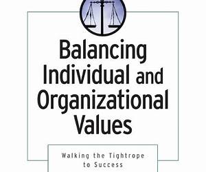 Balancing Individual and Organizational Values: Walking the Tightrope to Success (J-B O-D (Organizational Development) Book 1)