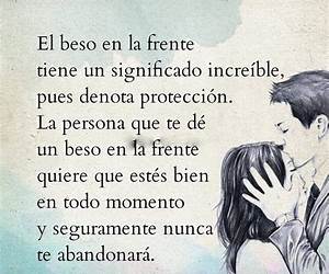 Besito en la frente