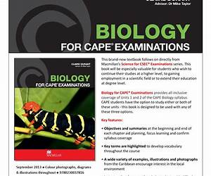 Biology for CAPE Examinations Biology for CAPE Examinations