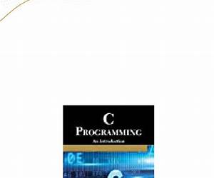 C++ Programming An Introduction C++ Programming An Introduction