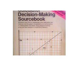 Calculator Decision-Making Sourcebook Calculator Decision-Making Sourcebook