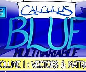 Calculus BLUE Multivariable Volume 1: Vectors \u0026 Matrices