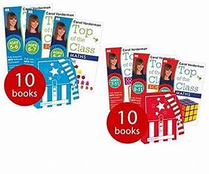 Carol Vorderman Top of the Class KS1 and KS2 Collection 20 Books Set Carol Vorderman Top of the Class KS1 and KS2 Collection 20 Books Set