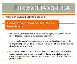 Cursos sobre a filosofia grega Cursos sobre a filosofia grega