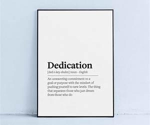 Dedication #1 Dedication #1
