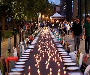 Dinner at the Long Table