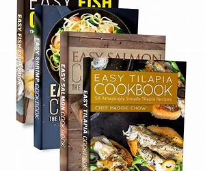 Easy Fish Cookbook Box Set: Easy Fish Cookbook, Easy Shrimp Cookbook, Easy Salmon Cookbook, Easy Tilapia Cookbook (Fish Recipes, Fish Cookbook, Salmon ... Seafood Recipes, Seafood Cookbook 1) Easy Fish Cookbook Box Set: Easy Fish Cookbook, Easy Shrimp Cookbook, Easy Salmon Cookbook, Easy Tilapia Cookbook (Fish Recipes, Fish Cookbook, Salmon ... Seafood Recipes, Seafood Cookbook 1)