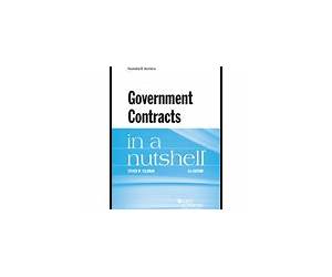 Government Contracts in a Nutshell