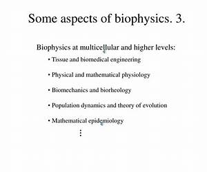 Introduction to Bio Physics