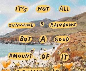 It's not all Sunshine and Rainbows: What do you do when your life is literally turned upside down?