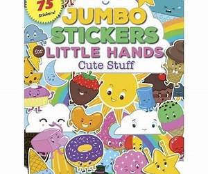 Jumbo Stickers for Little Hands: Jungle Animals: Includes 75 Stickers Jumbo Stickers for Little Hands: Jungle Animals: Includes 75 Stickers