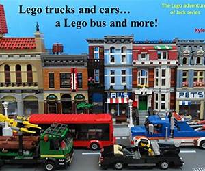 Lego trucks and cars.... a Lego bus and more!: Lego adventures of Jack