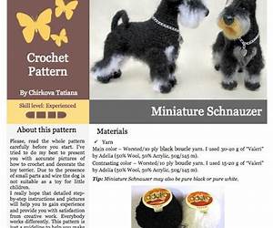 Miniature Schnauzer dog with wire frame. Amigurumi Crochet Pattern (LittleOwlsHut) (Realistic crochet dogs Book 3) Miniature Schnauzer dog with wire frame. Amigurumi Crochet Pattern (LittleOwlsHut) (Realistic crochet dogs Book 3)
