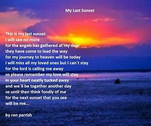My Last Sunset My Last Sunset