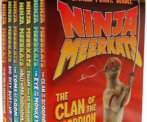 Ninja Meerkats 7 Books Collection Pack Set (The Ultimate Dragon Warrior, The Big City Bust-Up, The Tomb of Doom, Hollywood Showdown, The Escape from Ice Mountain, The Eye of the Monkey, The Clan of the Scorpion)