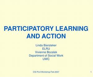 Participatory Learning and Action: A Trainers Guide (IIED participatory methodology series)