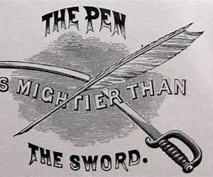 Pen vs. Sword