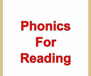 Phonics for Reading First Level Phonics for Reading First Level