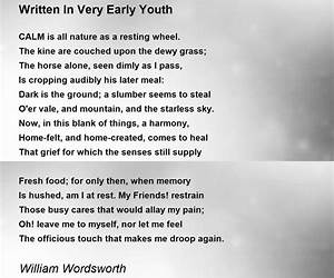 Poems Written in Youth