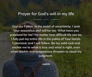 Prayer to God