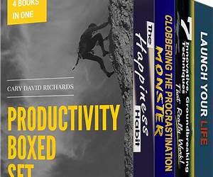 Productivity Boxed Set: The Happiness Habit, Clobbering the Procrastination Monster, Smart Goal Setting and Launch Your Life. Productivity Boxed Set: The Happiness Habit, Clobbering the Procrastination Monster, Smart Goal Setting and Launch Your Life.