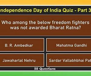 Quiz on Indian Freedom Struggle: From 1857 to 1947 Quiz on Indian Freedom Struggle: From 1857 to 1947