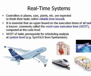 Real-Time Systems Real-Time Systems