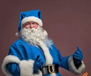 SANTA CLAUS WA BLUE SANTA CLAUS WA BLUE