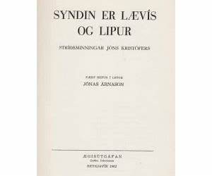 Syndin er lævís og lipur: Stríðsminningar Jóns Kristófers Syndin er lævís og lipur: Stríðsminningar Jóns Kristófers