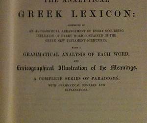 The Analytical Greek Lexicon The Analytical Greek Lexicon