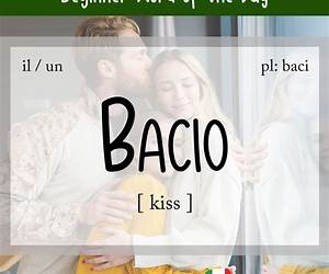 The Italian Word for Kisses