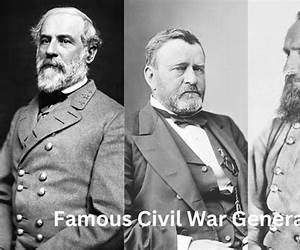 The Top 10 Greatest Civil War Generals: Ulysses S. Grant, Robert E. Lee, Stonewall Jackson, William Tecumseh Sherman, George H. Thomas, James Longstreet, ... Forrest, Phil Sheridan, and Patrick Cleburne