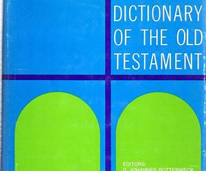 Theological Dictionary of the Old Testament, Volume XVI