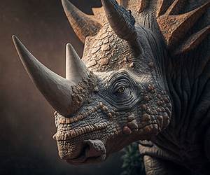 Triceratops: A 4D Book (Dinosaurs)