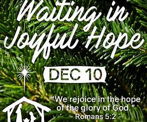 Waiting in Joyful Hope: Daily Reflections for Advent and Christmas 2016-17 Waiting in Joyful Hope: Daily Reflections for Advent and Christmas 2016-17