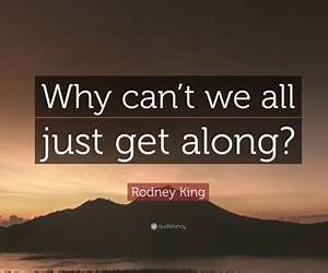 Why Can't We All Just Get Along: The Right Thing SeriesBook 19