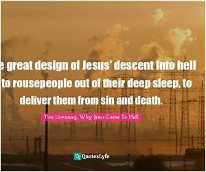 Why Jesus Came To Hell