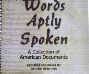 Words Aptly Spoken: Children's Literature Words Aptly Spoken: Children's Literature