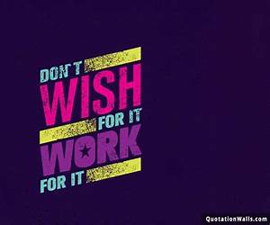 Working For It Working For It